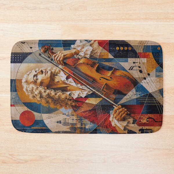 Item preview, Antonio Vivaldi, Italian composer and violinist painting. designed and sold by GalleryKauffeld.