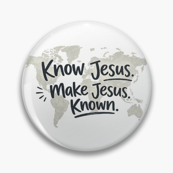 Item preview, Know Jesus. Make Jesus Known. | Christian Missions Design designed and sold by Crown&Cross.