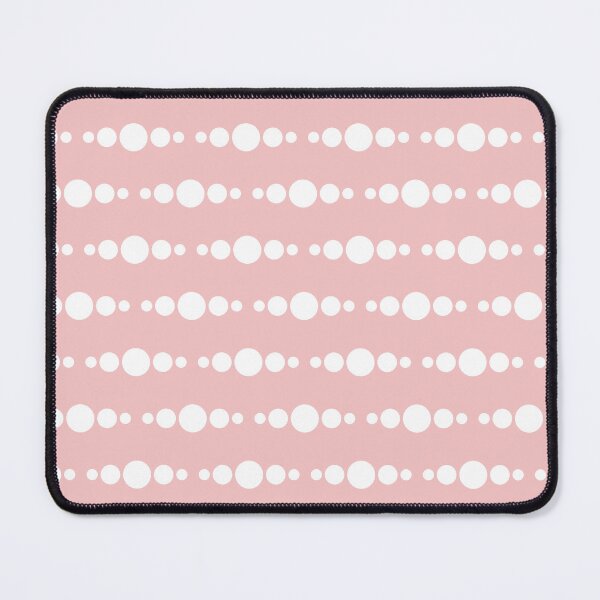 Item preview, Tea rose & white dotted pattern designed and sold by Mint + Midnight.