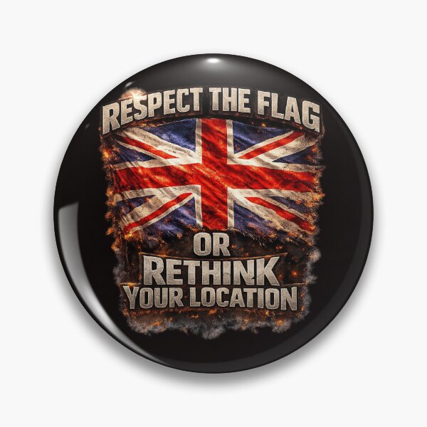 Item preview, Respect The British Flag  designed and sold by Proud Of My Flag.