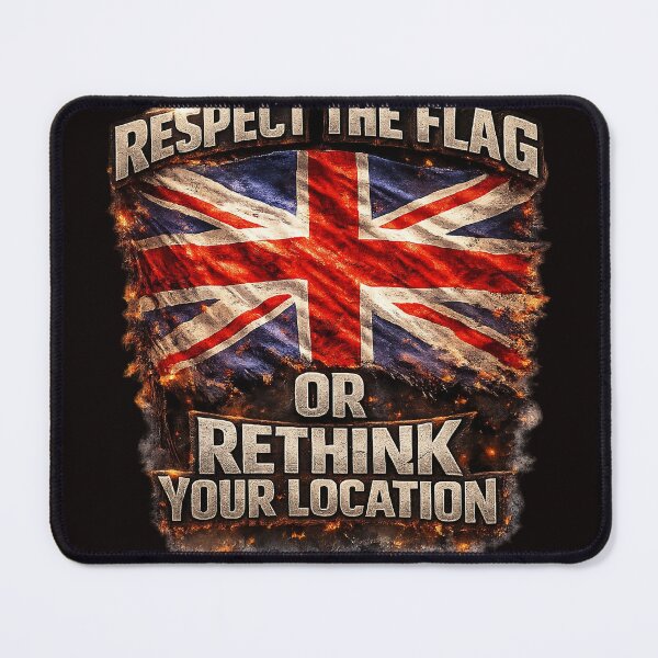 Item preview, Respect The British Flag designed and sold by Proud Of My Flag.