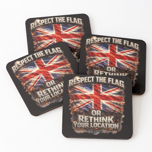 Item preview, Respect The British Flag  designed and sold by Proud Of My Flag.