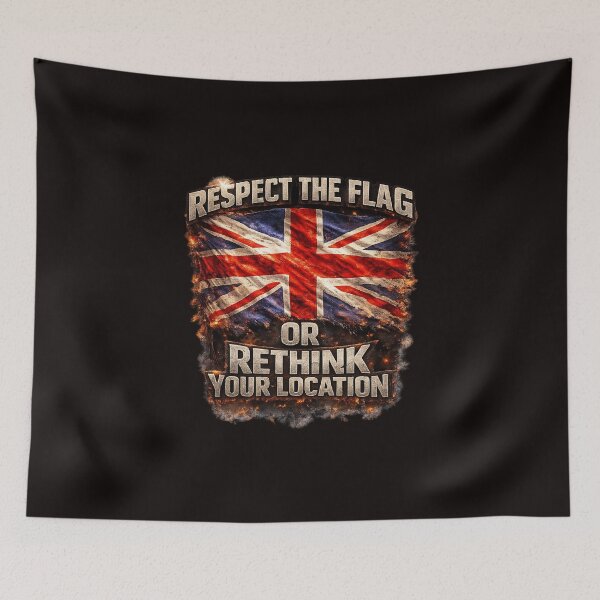 Item preview, Respect The British Flag  designed and sold by Proud Of My Flag.