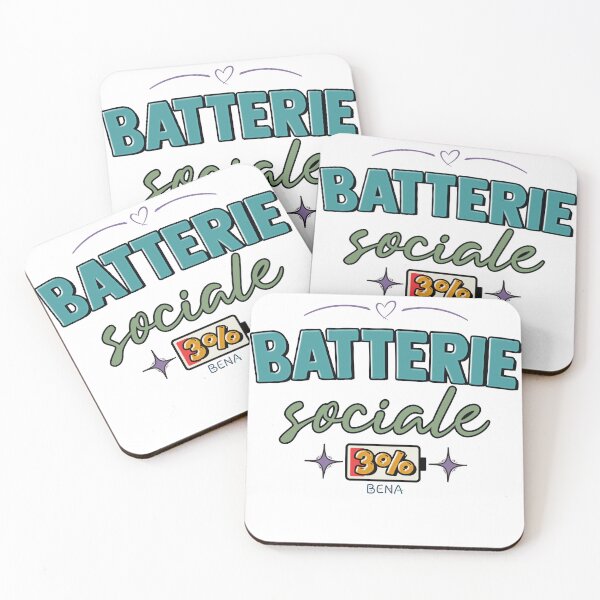 Item preview, Batterie Sociale 3% designed and sold by BENAboutique.