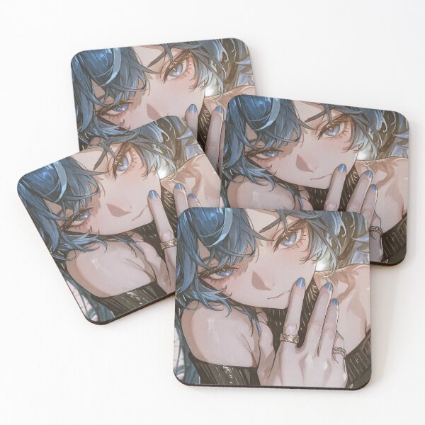 Item preview, Iuno Blue Hair Wuthering Waves designed and sold by KomiArts.