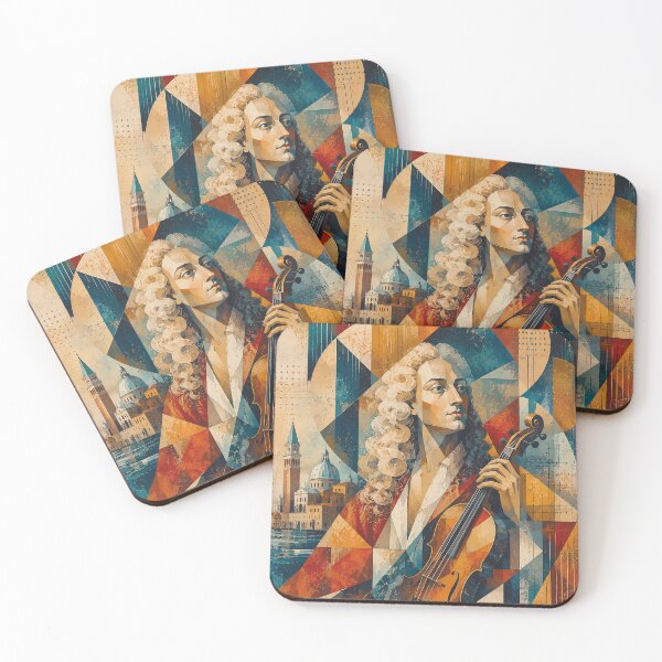 Item preview, Italian composer and violinist Antonio Vivaldi painting. designed and sold by GalleryKauffeld.