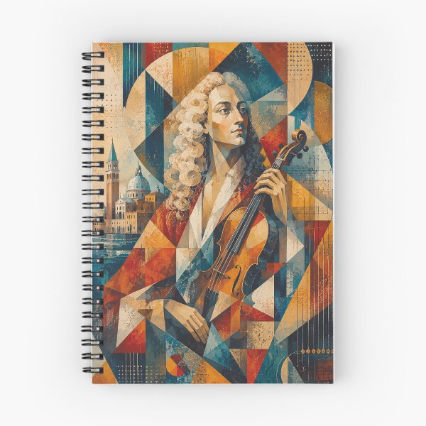 Item preview, Italian composer and violinist Antonio Vivaldi painting. designed and sold by GalleryKauffeld.
