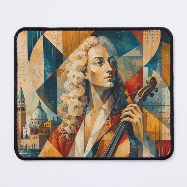 Item preview, Italian composer and violinist Antonio Vivaldi painting. designed and sold by GalleryKauffeld.