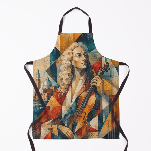 Item preview, Italian composer and violinist Antonio Vivaldi painting. designed and sold by GalleryKauffeld.
