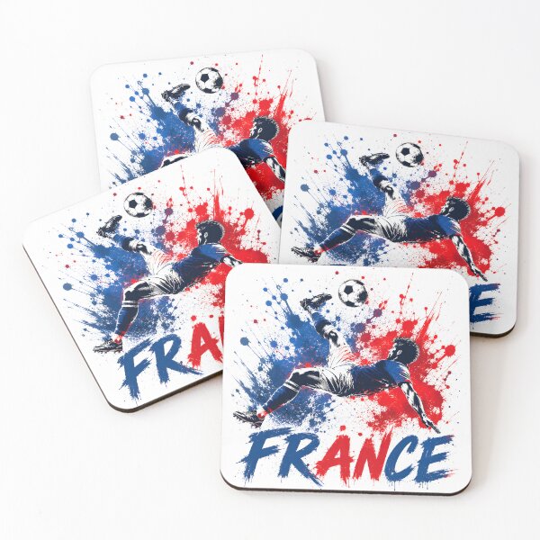Item preview, France Soccer Fan T-Shirt | Blue White Red Football Pride Tee | French Fan Gift 2026 designed and sold by 3ac-Arts.