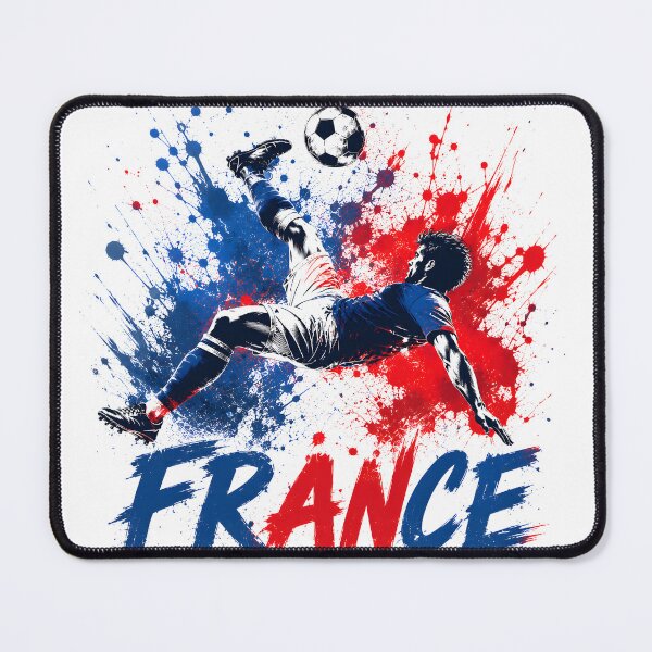 Item preview, France Soccer Fan T-Shirt | Blue White Red Football Pride Tee | French Fan Gift 2026 designed and sold by 3ac-Arts.