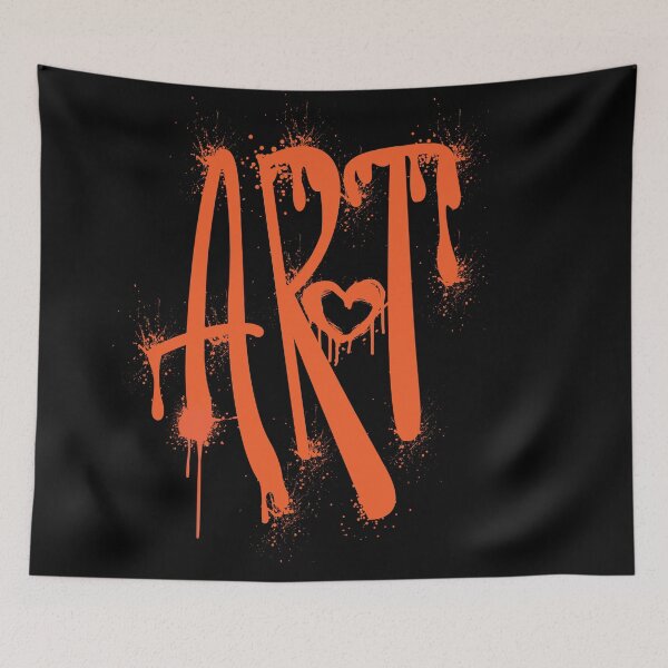 Item preview, Spray Paint "ART" with Heart designed and sold by Khadigadesings.