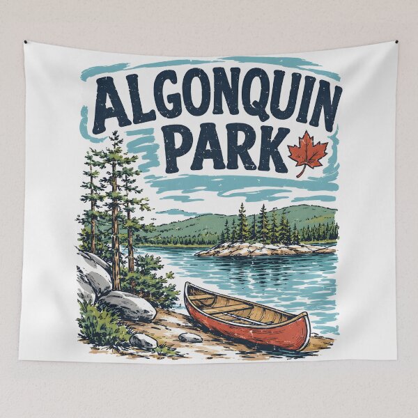 Item preview, Algonquin Park Canada  designed and sold by HowToCanadian.