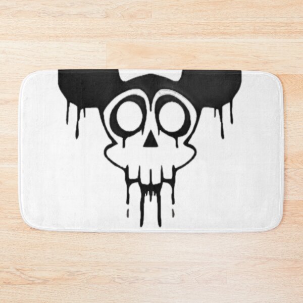Item preview, Dripping Skull Mouse Silhouette Art designed and sold by DailyDoodlesBySumbul.