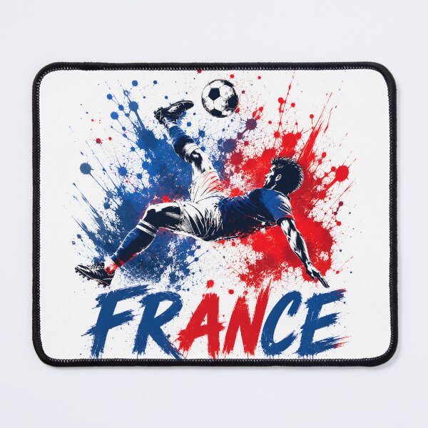 Item preview, Les Bleus Spirit Soccer Shirt | Classic France Football Colors Tee | Fan Pride Gift designed and sold by 3ac-Arts.