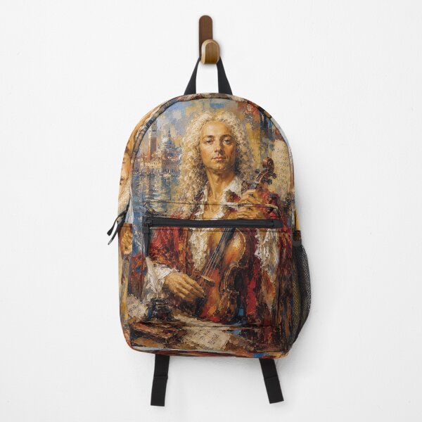 Item preview, Antonio Vivaldi, Italian composer and violinist painting. designed and sold by GalleryKauffeld.