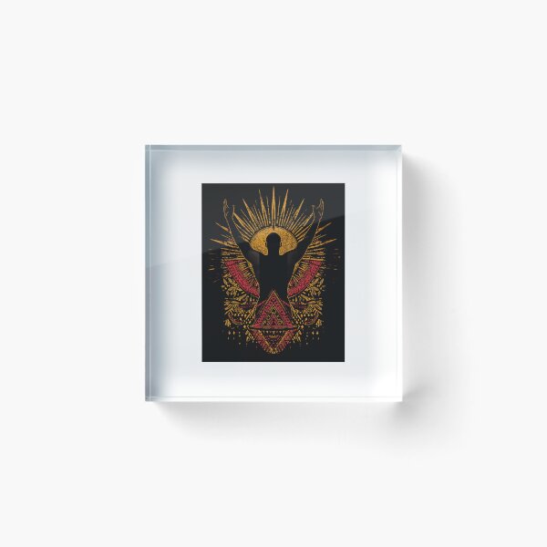 Item preview, African Warrior Sun Tribal Afrofuturist designed and sold by LandB Digital.