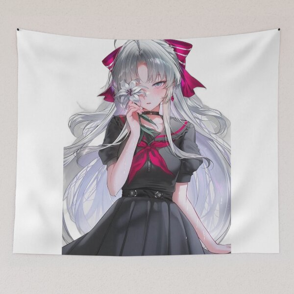 Item preview, Carlotta Holding Lily Wuthering Waves designed and sold by KomiArts.