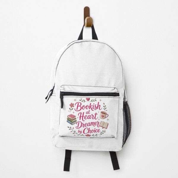 Item preview, Bookish at Heart Dreamer by Choice | Cute Reading Aesthetic Design designed and sold by AveniaOficial.