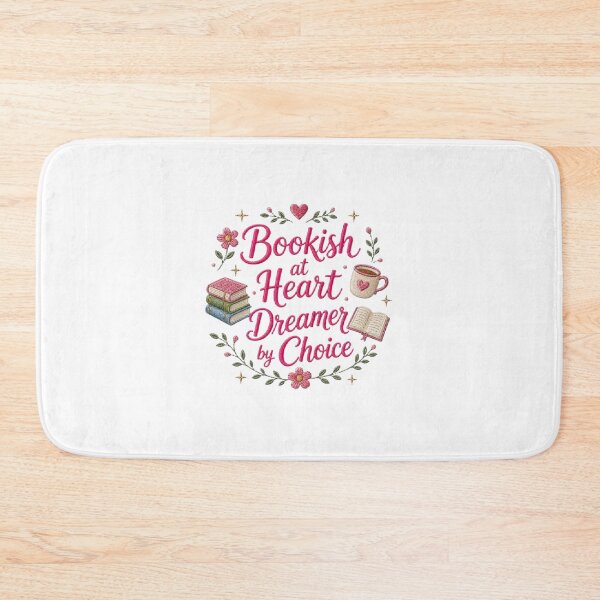 Item preview, Bookish at Heart Dreamer by Choice | Cute Reading Aesthetic Design designed and sold by AveniaOficial.