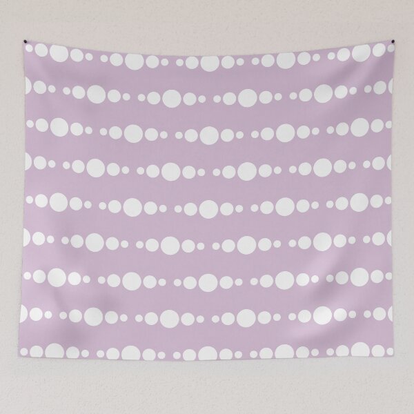 Item preview, Thistle & white dotted pattern designed and sold by Mint + Midnight.