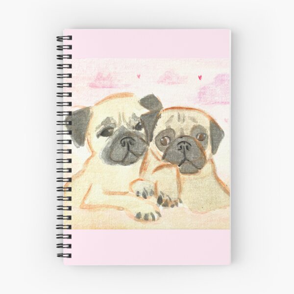 Item preview, Pugs in love designed and sold by San-shine-arts.