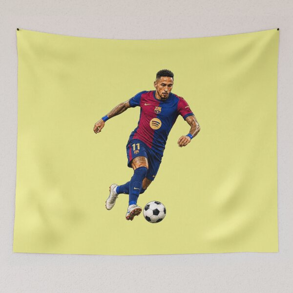 Item preview, Raphinha - FC Barcelona Football Player designed and sold by Sports Boutique.