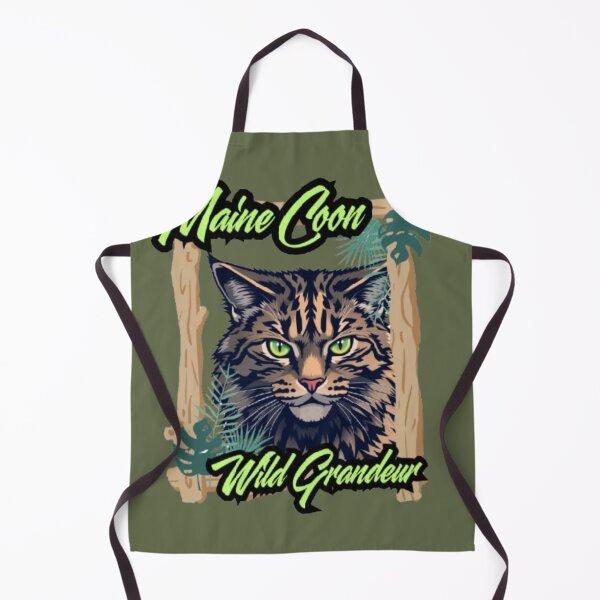 Item preview, Maine Coon Wild Grandeur Exotic Forest Jungle Cat Art designed and sold by hoodiehood.