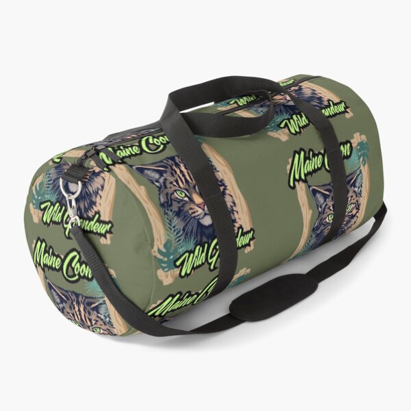 Item preview, Maine Coon Wild Grandeur Exotic Forest Jungle Cat Art designed and sold by hoodiehood.