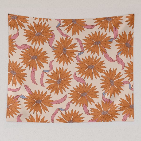 Item preview, Yellow daisies · Floral background designed and sold by dacoparo.