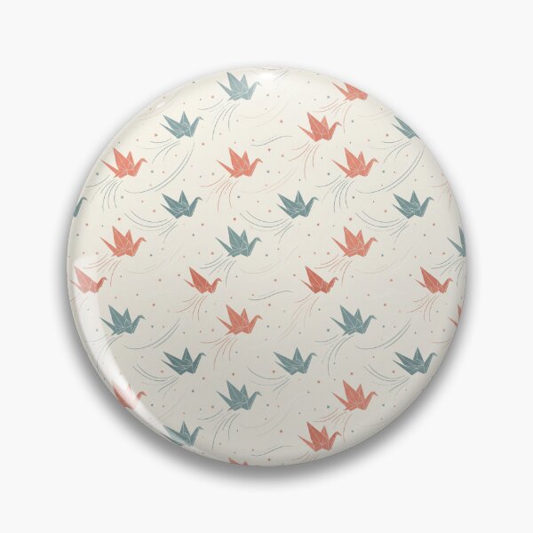 Item preview, Origami Crane Pattern – Minimal Japanese Inspired Design designed and sold by Rovano.