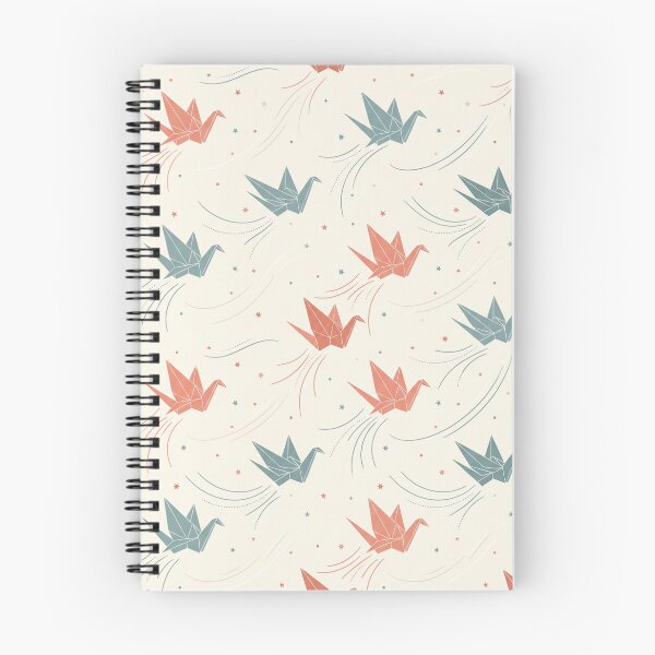 Item preview, Origami Crane Pattern – Minimal Japanese Inspired Design designed and sold by Rovano.