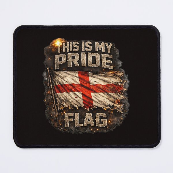 Item preview, This Is My Pride Flag English St George Cross designed and sold by Proud Of My Flag.