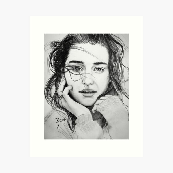Item preview, Emilia Clarke designed and sold by mistoxic.