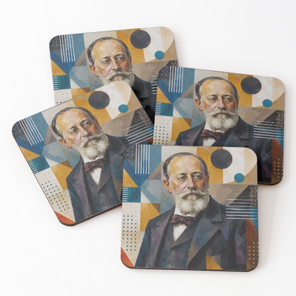 Item preview, Camille Saint-Saëns, French composer, organist and pianist painting. designed and sold by GalleryKauffeld.