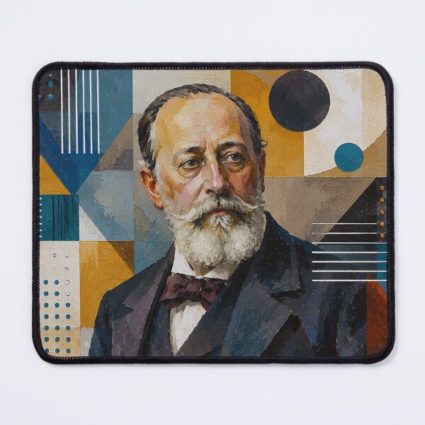 Item preview, Camille Saint-Saëns, French composer, organist and pianist painting. designed and sold by GalleryKauffeld.