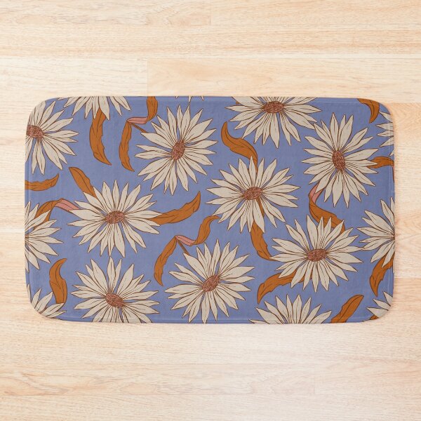 Item preview, Blue daisies · Floral background designed and sold by dacoparo.