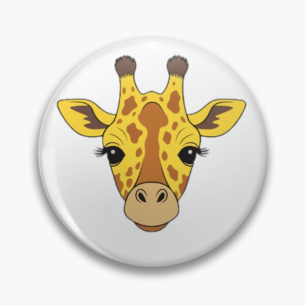 Item preview, Cute Giraffe Face Illustration designed and sold by DailyDoodlesBySumbul.