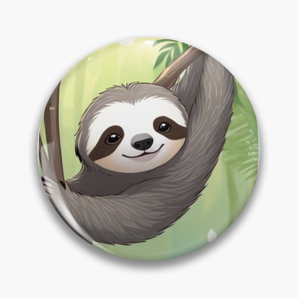 Item preview, Animal - A Sloth, Artistic Representation of Nature designed and sold by DoodyPets.