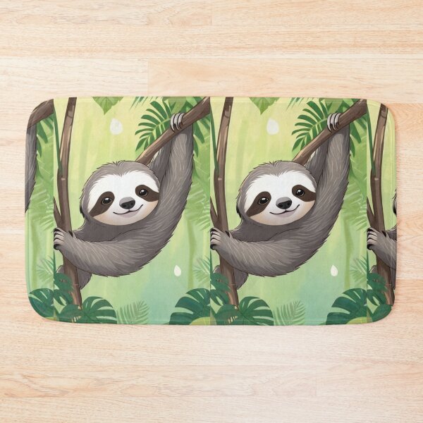 Item preview, Animal - A Sloth, Artistic Representation of Nature designed and sold by DoodyPets.