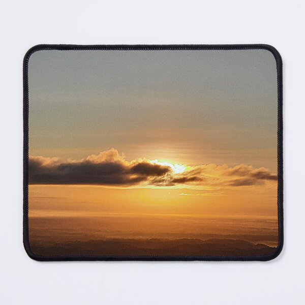 Item preview, Sunset Through the Clouds | Mountain Horizon Glow| Photography designed and sold by INKandSOULbyLUNA.