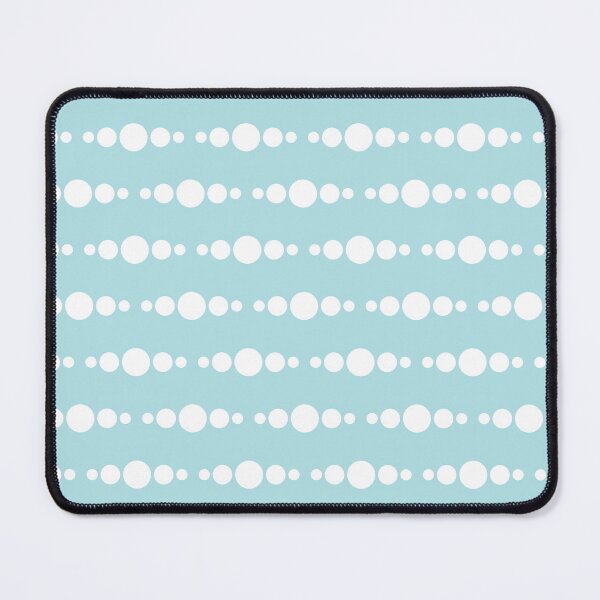 Item preview, Powder blue & white dotted pattern designed and sold by Mint + Midnight.