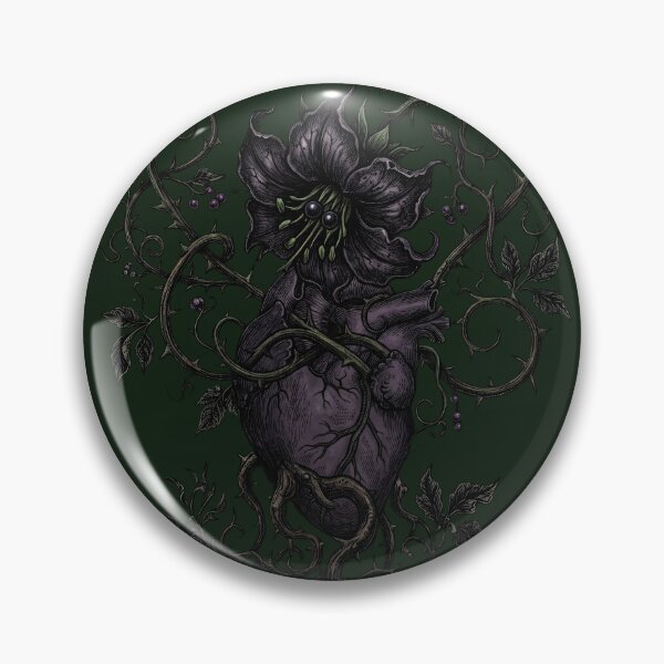 Item preview, The Heart of Thorns: Anatomical Gothic Floral Art designed and sold by MCVersa2026.