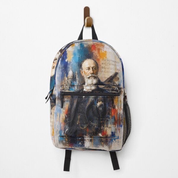 Item preview, Camille Saint-Saëns, French composer, organist and pianist painting. designed and sold by GalleryKauffeld.