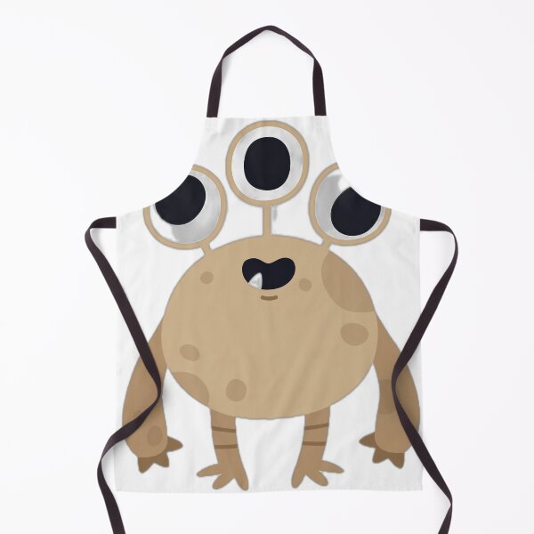 Item preview, Cute Three-Eyed Monster Illustration designed and sold by DailyDoodlesBySumbul.