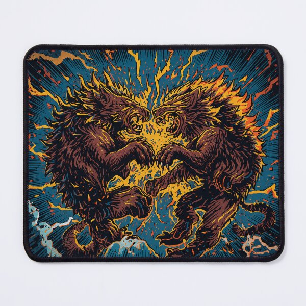 Item preview, Adversarial | Primal Conflict Graphic T-Shirt | Dark Fantasy Battle Art designed and sold by Vvmd.
