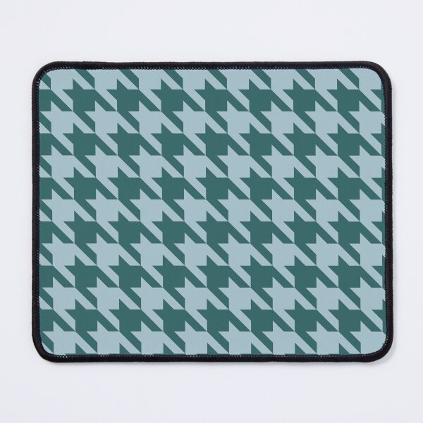 Item preview, Houndstooth // Teal designed and sold by House of KE Designs.