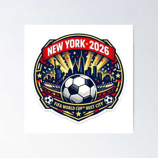 Item preview, New York City FIFA World Cup 2026 Host City Soccer  designed and sold by Modefissi.
