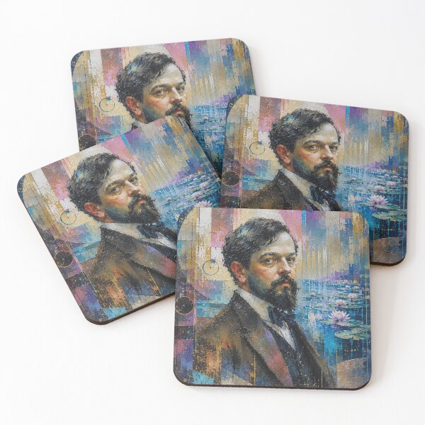 Item preview, Claude Debussy, French composer painting. designed and sold by GalleryKauffeld.