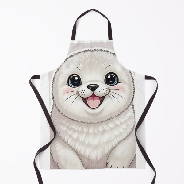 Item preview, Animals - Cute Seal, Charming Digital Illustration designed and sold by DoodyPets.